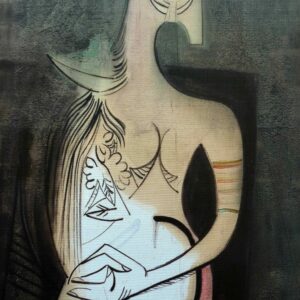 Mujer sentada