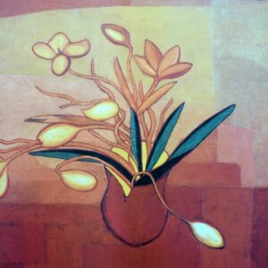 Naturaleza muerta con ocre