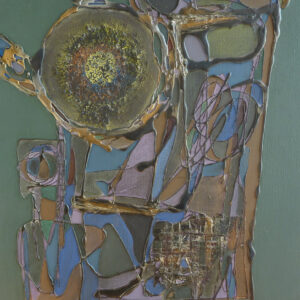 textura sobre el verde