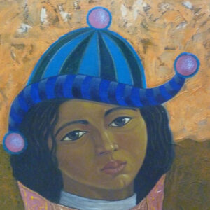 muchacha con sombrero