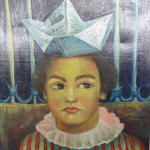 Muchacha con gorro de barco