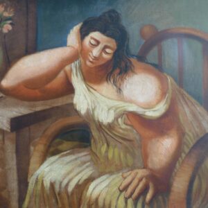 Mujer sentada