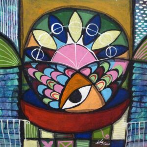 Vitral con peces