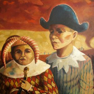 Pierrot y Arlequin